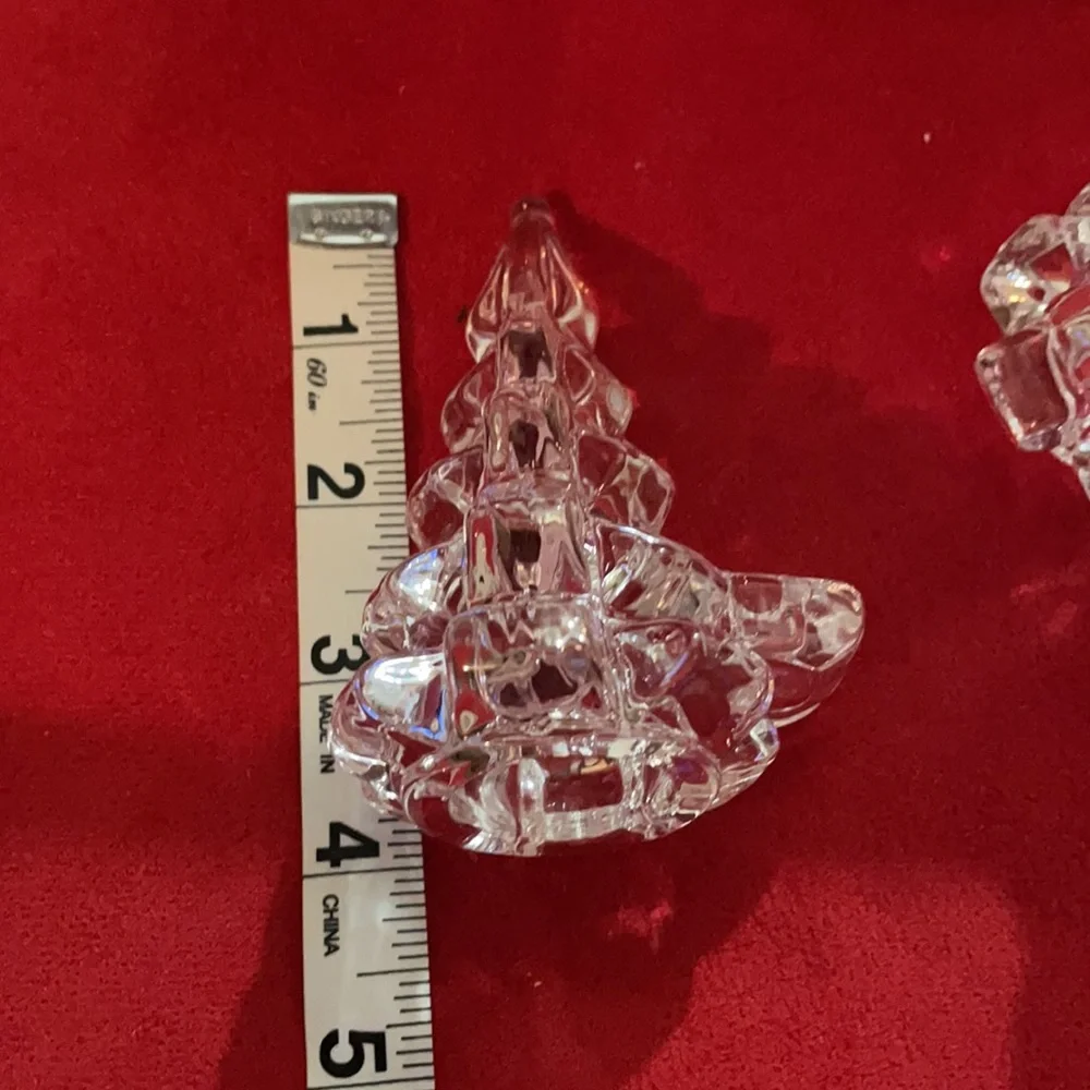Williams Sonoma Cmas Tree Tiny Taper Holders!